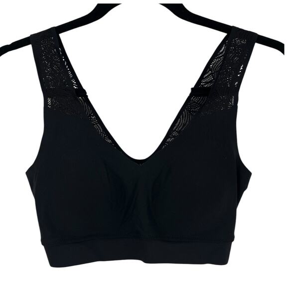 Chantelle Bra C11G10 SoftStretch Padded Top with Lace black size XS S - Picture 2 of 7